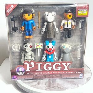 Piggy Action Figure 6 Pack Series 2 Epic Drops Exclusive New In Box